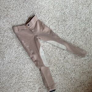 Kids Tan Riding Breeches Pants size 10